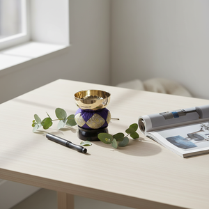 Campanas de Cobre Irregulares de Estilo Japonés Moderno Personalizadas de 3.0 Pulgadas, Cuencos Budistas, Decoración Religiosa para Bodas, Utensilios - Product Image 1