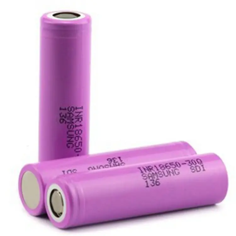Original Inr18650 30q 3000mah 20a Lithium Ion Battery 3.7v 18650 Rechargeable Li-ion Batteries Cells Pink For Flashlight
