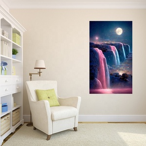 Kit de Peinture Diamant 5D Thème <span class=keywords><strong>Musique</strong></span> Nocturne, Toile Diamant Étoile, Tissu d'Art Diamant Rectangulaire Imprimé pour Adultes - Product Image 2