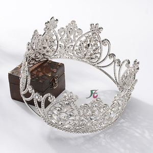 มงกุฎเจ้าสาวแบบคลาสสิก ปี 2025 สำหรับเครื่องประดับเจ้าสาววิบวับ มงกุฎเจ้าสาวสำหรับงานแต่งงาน - Product Image 5