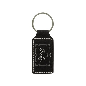 Laser Engraving Leather Blanks , Laser Custom Cnc Cutting Blank Keychain , Leather Blanks for Laser Engraving