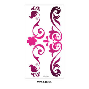 Tatuajes Temporales Impermeables <span class=keywords><strong>para</strong></span> Mujeres y Niñas, Coloridos, <span class=keywords><strong>para</strong></span> la Cintura, la Espalda, el Ombligo, con Diseño de Corazón Rojo y Negro, Sensuales - Product Image 5