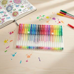 Juego de Bolígrafos de Gel con Purpurina de 60/100 Colores Económicos para Libros de Colorear para Adultos, Diarios, Dibujo, Garabatos, Marcadores de Arte - Product Image 5