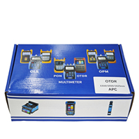 Mini OTDR FT-1121R, kit d'outils de communication FTTH, fibre optique, réflectomètre temporel, écran tactile 4,3 pouces