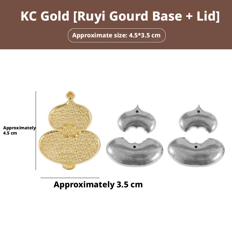 KC Gold [Ruyi Gourd] Bottom Embryo+Double sided Cover