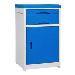 Hospital Cabinet Plastic <b>Bedside</b> <b>Table</b> B04 Easy Cleaning For Elder Care Ward Use - Product Image 5