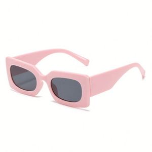 Gafas de Sol Cuadradas de Gran Tamaño para Mujer, Estilo Retro, Protección UV400, Color Rosa, Venta al Por Mayor - Product Image 5