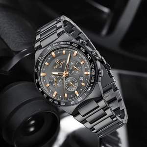 Reloj de Cuarzo para Hombre REWARD RD81967M, Correa de Acero Inoxidable, Resistente al Agua, Cronógrafo Deportivo, Luminoso, Fecha, Multifunción - Product Image 2