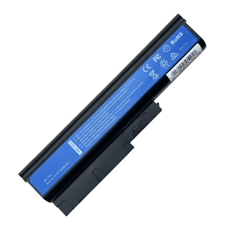 Замена ibm lenovo ноутбука батареи для езды на велосипеде 6 элементная батарея thinkpad ноутбук r60 T60 t61 t500 r60e R500 T60p T61p R61i цена