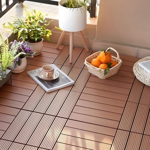 30*30*2.3cm Grain diagonal Burlywood Extérieur Wpc Plancher Grain de bois Plastique Pas Cher pour <span class=keywords><strong>Terrasse</strong></span> - Product Image 1