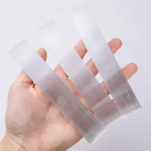 Bán buôn tự nhiên selenite pha lê mã não chạm khắc sử dụng cho DIY Thủ công mỹ nghệ