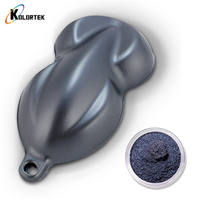Pigmen Pearlescent Kolortek Warna Cat Mobil Metalik Biru Candy Auto Paint Bubuk Mutiara Pigmen