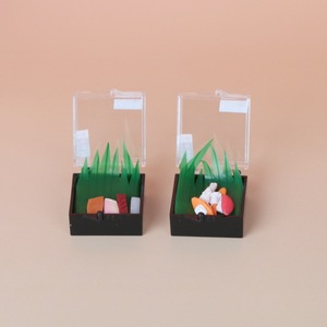 Accesorios de comida en miniatura para casa de muñecas, accesorios de escena con temática BJD, incluyendo una lonchera, un <span class=keywords><strong>mantel</strong></span> y un juego de platos para sushi - Product Image 3