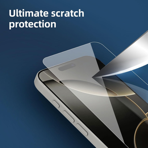 Pellicola Protettiva 3D Trasparente per <span class=keywords><strong>iPhone</strong></span> <span class=keywords><strong>13</strong></span> 14 15 16 <span class=keywords><strong>Pro</strong></span> Max, Antiurto, HD, Senza Bolle, <span class=keywords><strong>Vetro</strong></span> <span class=keywords><strong>Temperato</strong></span> per Tutti i Modelli - Product Image 2