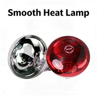 Lampe chauffante infrarouge étanche et épaissie pour l'élevage de porcelets, poussins et volailles