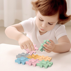 Rompecabezas Educativo de Silicona de 6 Caras, Juguete de Actividades <span class=keywords><strong>3D</strong></span>, Desarrollo de la Lógica para Niños, Interacción Padres-Hijos, Rompecabezas - Product Image 6