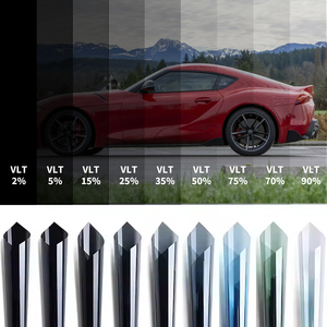 Film teinté pour vitres de voiture en PET nano-céramique 1,8-2 mil, polarisé, changeant de couleur, haute protection UV, anti-explosion, auto-adhésif - Product Image 1