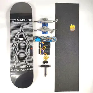 Professional Skateboard 7 Layers Canadian Maple High Quality Complete Including Accessories 7.5/7.8/8.0/8.125/8.25/8.375/8.5inch