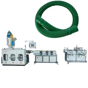 Elektrische Produktions linie für flexible Wellrohr rohre PE PP PVC-Kunststoff-Wellrohr-Produktions linie