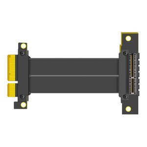 PCIe สายท่อตั้ง<span class=keywords><strong>3.0</strong></span> X4 60มม. ยืดหยุ่นต่อความเร็วสูงสำหรับการ์ดเสียง <span class=keywords><strong>USB</strong></span> M.2 WiFi <span class=keywords><strong>FireWire</strong></span> เพิ่มเติม - Product Image 1