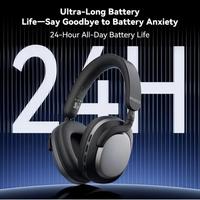 Casque sans fil circum-auriculaire Miniso MG210 avec ANC et microphone, casque Bluetooth pour téléphone, ordinateur portable et PC, réunions et jeux, Nouveauté