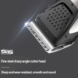 Cortadora de pelo eléctrica Dsp, recargable, lavable, para adultos y niños, con cabezal de corte de acero fino - Product Image 1