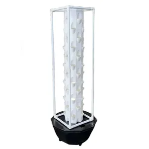 Trong nhà nft trồng thủy canh Hệ thống Nhà Vườn thẳng đứng tháp với ánh sáng LED