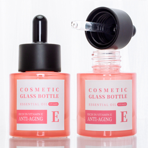 Flacons compte-gouttes en verre liquide à épaulement plat personnalisé 30 ml sérum <span class=keywords><strong>teinture</strong></span> 30 ml flacon cosmétique pour emballage de sérum d'huile essentielle - Product Image 6