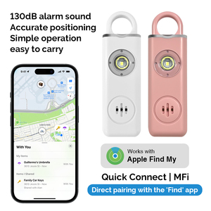 Alarme personnelle portable rechargeable pour la sécurité des personnes âgées/femmes, traceur d'urgence avec positionnement AGPS, auto-défense, fonction de localisation - Product Image 6