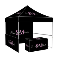 Tente Promotionnelle Pliante Maxcanopy Sur Mesure 3x3m en Aluminium Imperméable pour Événements Extérieurs, Fêtes et Salons Professionnels