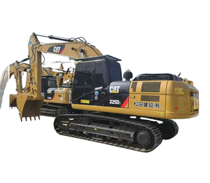 High-end Configuration Caterpillar CAT325D Used Excavator 25ton CAT325 Large Backhoe Crawler Digger for Sale - Product Image 1