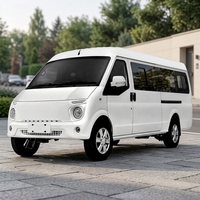 Furgoneta de Pasajeros Personalizable de 5.4m con Techo Plano, Versión Eléctrica Pura, Furgoneta Mediana RHD/LHD de Largo Alcance, Charmmond, Exportación de Vehículos Usados
