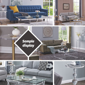 Trọng Lượng Nhẹ Hiện Đại Acrylic Vuông Bên Bảng Rõ Ràng Tối Giản Phòng Khách End Bảng Đồ Nội Thất Nhà Trang Trí Nội Thất Mảnh - Product Image 6