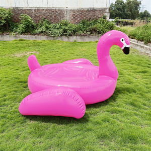 PVCターポリンインフレータブルスワンウォーターレイクスイミングおもちゃアイランドフロート大人用 - Product Image 2