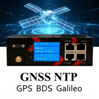 YESEEDER Beidou Galileo GPS Terintegrasi Mini Metal NTP Server Triple Mode Pengaturan Waktu Otomatis Pengisian Daya Portabel Daya Rendah