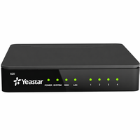 Système téléphonique IP VoIP Yeastar S20 pour petites entreprises - Prise en charge de 20 utilisateurs d'extension, 10 appels simultanés, 20 lignes SIP