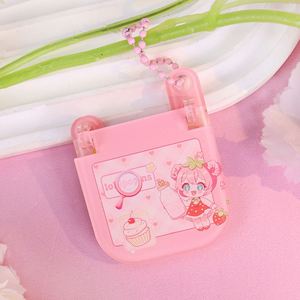 Acrylic Double Sided <b>Flip</b> <b>Phone</b> Pendant <b>Mobile</b> <b>Phone</b> Charms Keychains Key Ring Hanging Cartoon Keychain Cute - Product Image 5