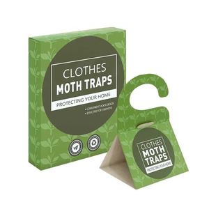 Pièges à mites pour la protection des vêtements, formule aux phéromones naturelles, inodores, sans danger pour les vêtements en <span class=keywords><strong>laine</strong></span> et en soie - Product Image 6