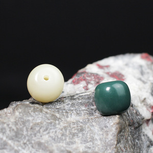<b>Jade</b> Loose Beads Barrel Shape Gradient Green DIY <b>Bracelet</b> Accessories Unisex Fashion Beaded <b>Bracelets</b> - Product Image 3