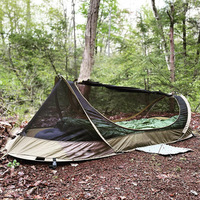 Foerstine Pop up portable moustiquaire tentes unique étanche camping gonflable bivouac carpe tente swag tente