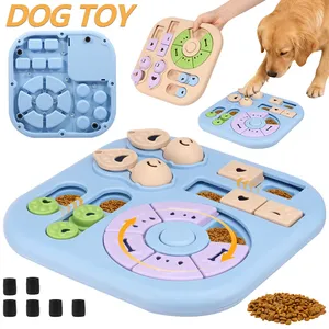 Dropshipping Shopify Fulfillment Agent 2026 <b>Interactive</b> Smart Plastic Pet <b>Dog</b> Food Dispenser Slow Feeder Puzzle <b>Toys</b> - Product Image 1