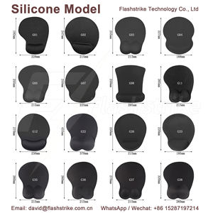 Alfombrilla de Ratón para Juegos con Reposamuñecas de Goma, para Escribir Fácilmente y Aliviar el Dolor de Muñeca, 135x80x25mm, Uso en Oficina, en Stock - Product Image 2