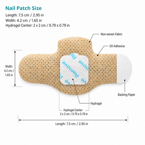 Patchs antifongiques <span class=keywords><strong>pour</strong></span> <span class=keywords><strong>ongles</strong></span> OEM ODM, <span class=keywords><strong>traitement</strong></span> de renouvellement nocturne sur 9 heures, patchs hydrogel personnalisés <span class=keywords><strong>pour</strong></span> les <span class=keywords><strong>ongles</strong></span> atteints de <span class=keywords><strong>mycose</strong></span> - Product Image 5