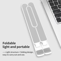 Support universel pour tablette et ordinateur portable, pliable, réglable, 7 niveaux, ABS et silicone, portable