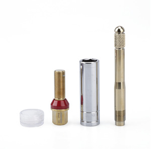 CNSPEED Steel Lug Bolt M14x1.25 Tapered Hex 35mm Thread Length For <b>Wheel</b> <b>Replacement</b> - Product Image 3