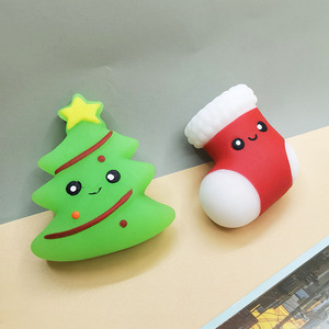 Hot Selling Squeeze TPR Toy Vent Decompression Kids Sensory Christmas Mochi Squishy Fidget Toy D015 - Product Image 4