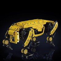 Mold King 15075Four-Legged Robot Hunde leistungs modul RC Mechanischer intelligenter Roboter Programmier barer Bildungs baustein