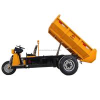 Tricycle benne électrique minier auto-chargeur, capacité 1000 kg, moteur 2000W/3000W et pompe à engrenages, à vendre