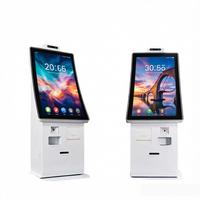 Terminal de libre-service vertical Yingtouch 32 pouces avec écran tactile capacitif, intégration SDK et reconnaissance faciale pour administrations et banques