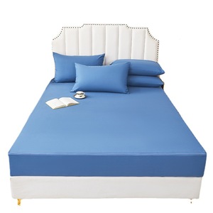 Nueva Sábana Ajustable Impermeable de TPU con Cierre de 6 Lados, 70% Poliéster/Microfibra, Color Sólido, 100% Algodón para Hogar y Hotel - Product Image 4